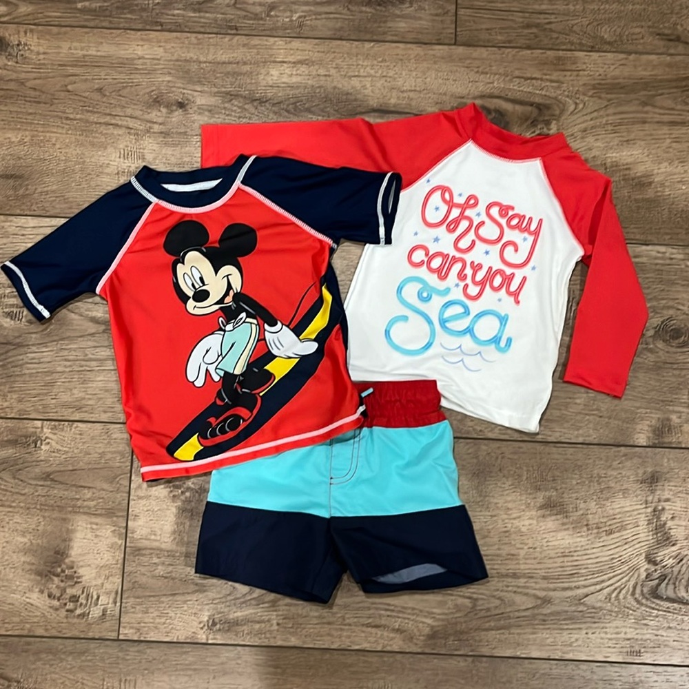 Bundle of Toddler Boys Swimwear